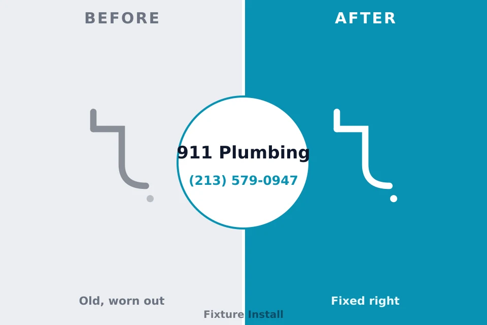 Before and after: plumbing repair Yemassee, SC
